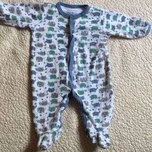 Elephant baby sleeper